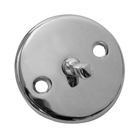 Everflow Highcraft Bath Trip Lever Face Plate with Screws, Chrome T5113FPA